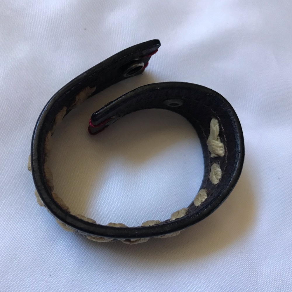 Handmade Leather Bracelet - Picture 3 of 6